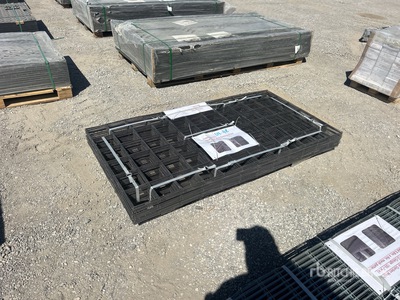 Quantity of (50) 36 in x 72 in Metal Steel Wire Mesh Sheet Divers (Unused)