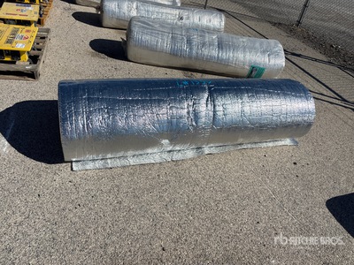 6.6 ft x 164 ft Bubble Aluminum Foil Reflective Insulation (Unused)