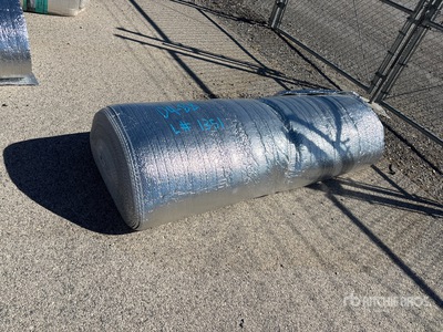 6.6 ft x 164 ft Bubble Aluminum Foil Reflective Insulation (Unused)