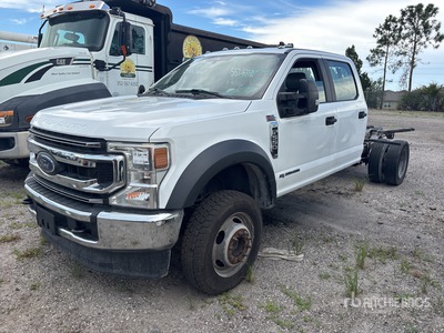 2022 Ford F-550 XL 4x4 Crew Cab Versatile Hauler Truck (Inoperable)