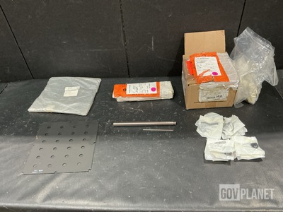 (190) Knobs, (2) Blank Panels, (1)Transformer & Assorted Items