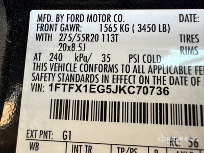 2018 Ford F-150 STX 4x4 Extended Cab Pickup