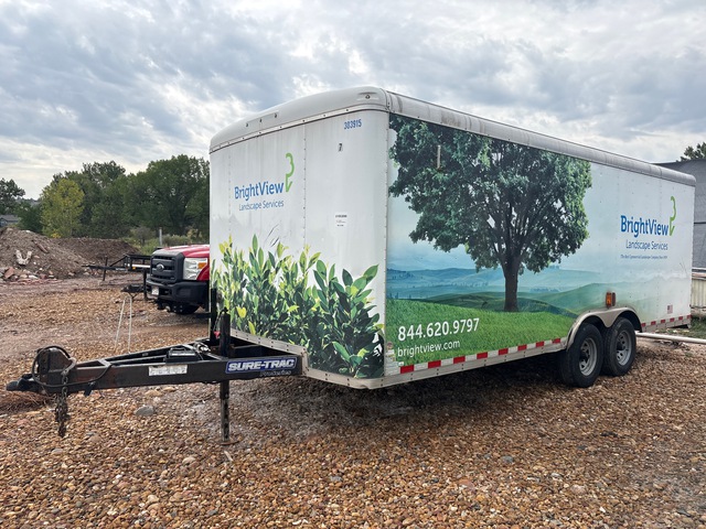 2018 Novae STRLP10220TA-100 20 ft T/A Enclosed Trailer