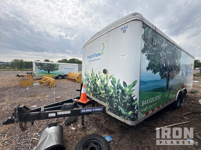 2018 Novae STRLP10220TA-100 20 ft T/A مقطورة ذو كبينة مغلقة