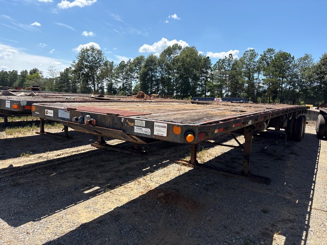 2007 Lufkin FL-II-ST 45 ft T/A Flatbed Trailer