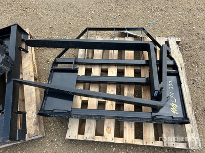 Quantity of (5) 48 in Skid Steer Forks (Unused)
