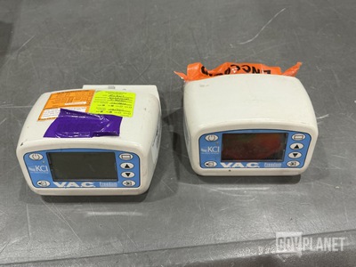 (2) KCI V.A.C. Freedom Negative Pressure Wound Therapy Systems