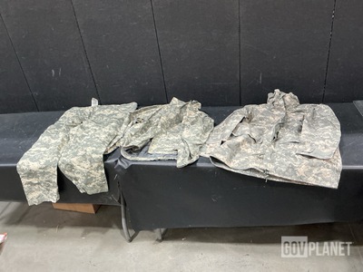 (16) Wet Weather Jackets, (8) Cold Weather Parkas & Assorted Items