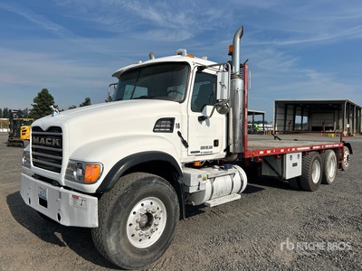 2003 Mack CV713 8x4 Flatbed Truck