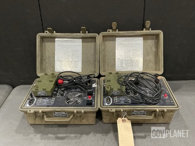 (2) Bren-Tronics BTC-UN108 Battery Chargers