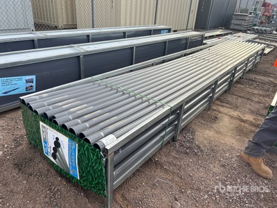 Quantity of (58) 3 In x 20 ft Grey UPVC Rigid Non-Metallic Conduit