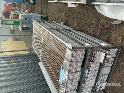 Quantity of (100) 94 In x 0.67 In x 6 In 3D WPC Wood Wall Panels for Interior Wall Decor Varios otros
