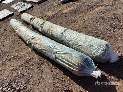 Quantity of (2) 13.2 ft x 49.2 ft x 2 Artificial Grass Turf Drainage Holes