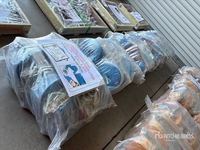 Quantity of (10) 2.4 In x 33 ft Blue Pack Heavy Duty Ratchet Straps