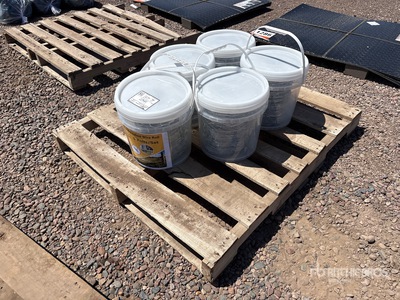 Quantity of (5) Double Strand Baubed Wire Roll Barbed Wire