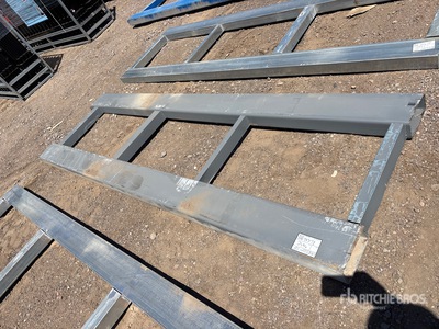 120 in 3 ft x 10 ft Metal Pallet Gabelstaplervorsatz