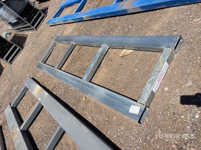 120 in 3 ft x 10 ft Metal Pallet Gabelstaplervorsatz