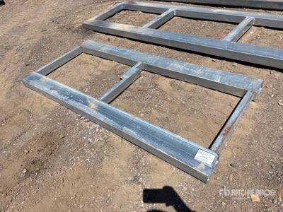 84 in 3 ft x 7 ft Metal Pallet Thickening Gabelstaplervorsatz