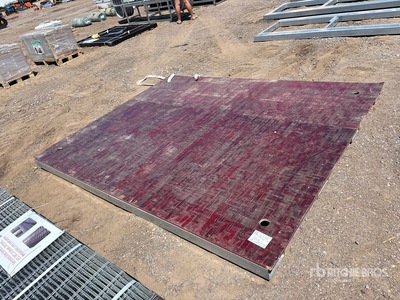 6 ft x 8 ft Metal Pallet Thickening Gabelstaplervorsatz