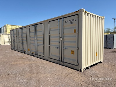 2026 40 ft High Cube Multi-Door Contenedor de almacenamiento