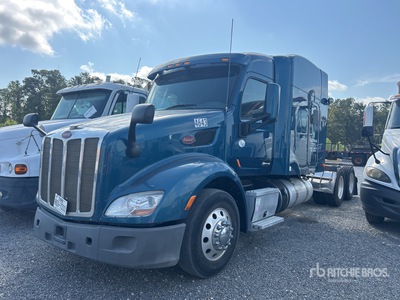 2016 Peterbilt 579 6x4 Tracteur Routier Couchette (Inoperable)
