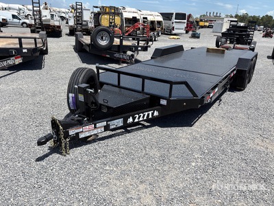2026 Industrias America 227T 22 ft T/A Tilt Deck Trailer (Unused)