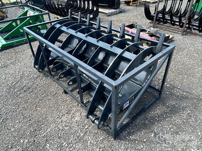 StanForge RG72 72 in Skid Steer Root Rake (Unused)