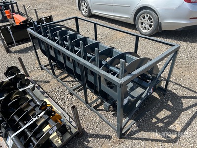 StanForge RG72 72 in Skid Steer Root Rake (Unused)
