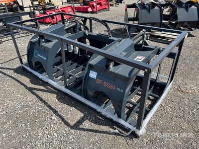 StanForge SG84 84 in Skeleton Skid Steer Grapple (Unused)