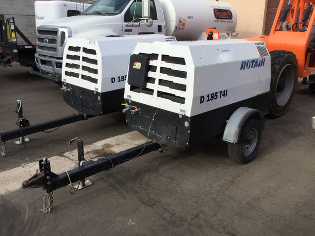 2015 Rotair D185T4I Air Compressor 2015 Rotair D185T4I Air Compressor