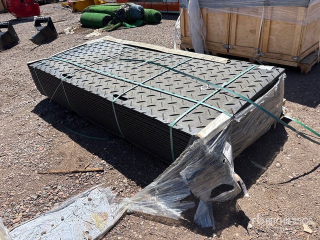 Quantity of 2026 Machpro LA-PAVINGBOARD-BK 84 in x 42 Ground Protection Mats (Unused)
