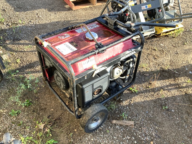 Honda EB6500X Mobile Generator Set Honda EB6500X Mobile Generator Set