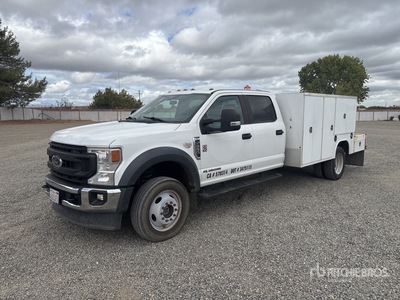 2021 Ford F-550 XL 4x4 Crew Cab Camión Utilitario