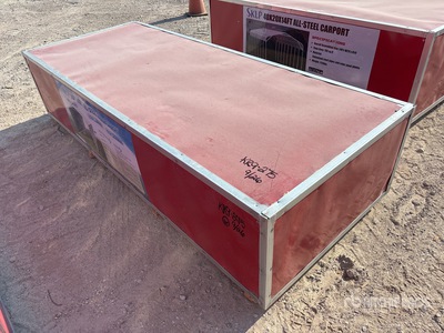 2026 SKLP SK-ZP20 20 ft x 30 ft All-Steel カーポート (Unused)