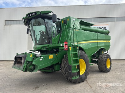 2020 John Deere S780 HillMaster 4x4 Moissonneuse Batteuse Moissonneuse-batteuse