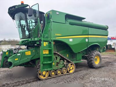 2012 John Deere S680i 4x4 Moissonneuse Batteuse Combine Harvester