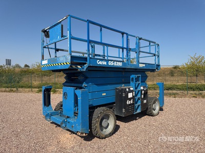 2016 Genie GS-5390 4x4 Diesel Nacelle Ciseau Scissor Lift