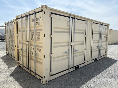 2026 20 ft Standard Multi-Door Conteneur de stockage