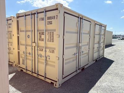 2026 20 ft Standard Multi-Door Conteneur de stockage