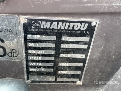 2012 Manitou MT1840A Chariot Telescopique Sollevatore telescopico