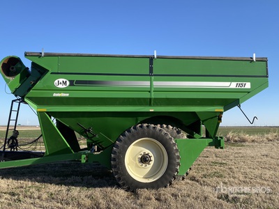 2018 J&M 1151-22 1150 bu عربة الحبوب
