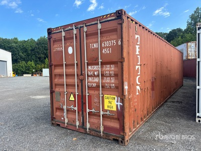 40 ft High Cube Contenedor de almacenamiento