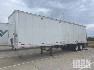 2015 Wabash DVCVHPC 36 ft x 102 in T/A Van Trailer