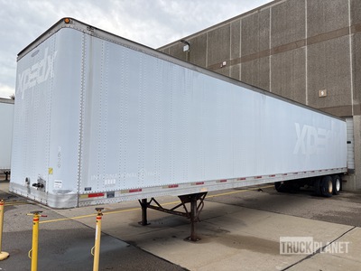 2002 Trailmobile 53 ft x 102 in T/A Remorque fourgon