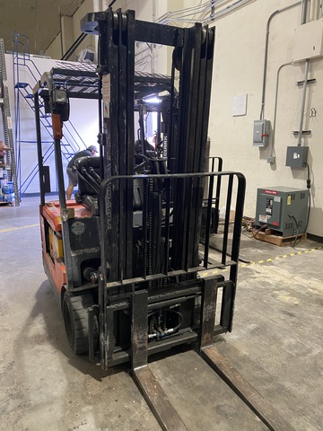 1999 Toyota 5FBE15 Electric Forklift