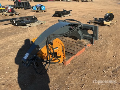 2026 GIYI GY-RG63 2200 lb Rotating Skid Steer Grapple (Unused)