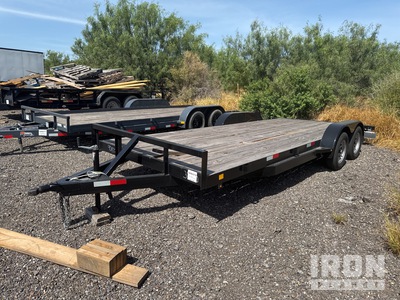2025 C&M 82X20 20 ft T/A Equipment Trailer