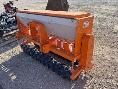 Landhonor SD-22-72W 72 in 3 Pt and Quick Attach No Till Skid Steer Seeder (Unused)