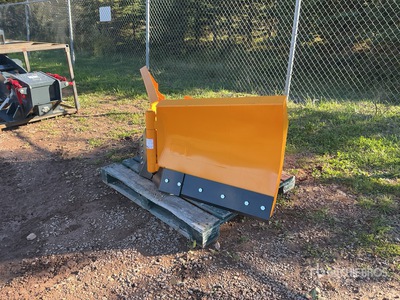 2026 GIYI GY-VSB74 74 in V-Shaped Skid Steer Snow Blade (Unused)