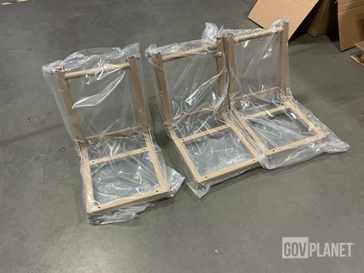 (4) Navistar Defense 3688793C1L Vehicular Seat Supports